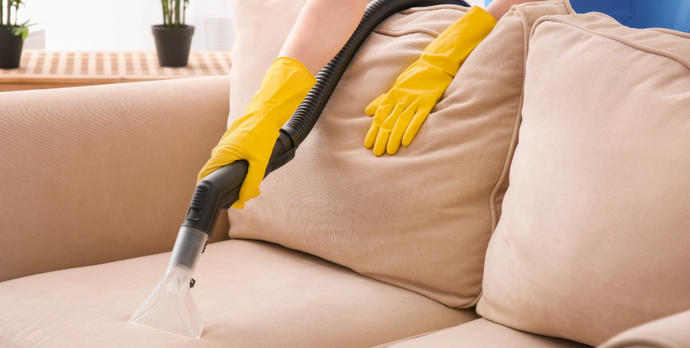 DIY upholstery cleaning!