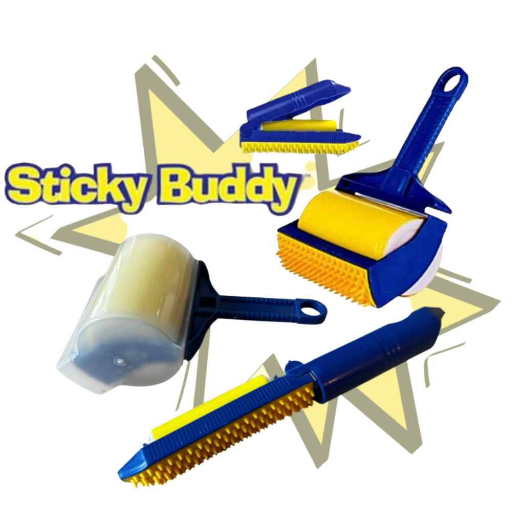 Sticky buddy lint outlet roller