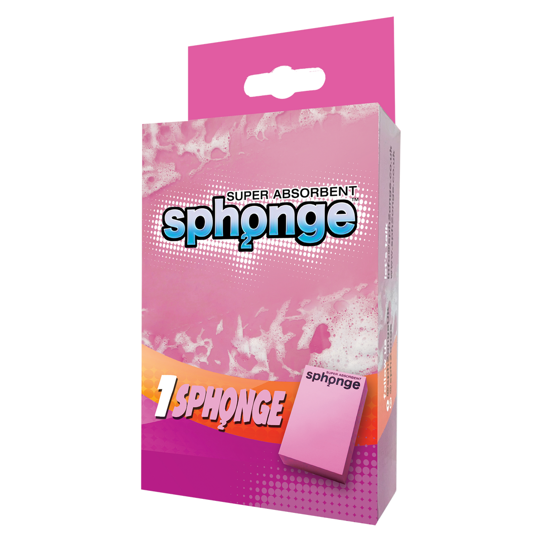The Original Super Absorbent Cleaning Sponge | Sph2onge UK